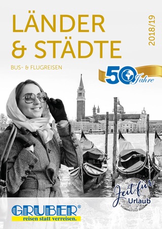 Gruber Reisen Länder & Städte 2018/19