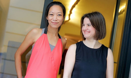 Mode-Designerinnen Yu Dong Lin und Petra Gilgenbach
