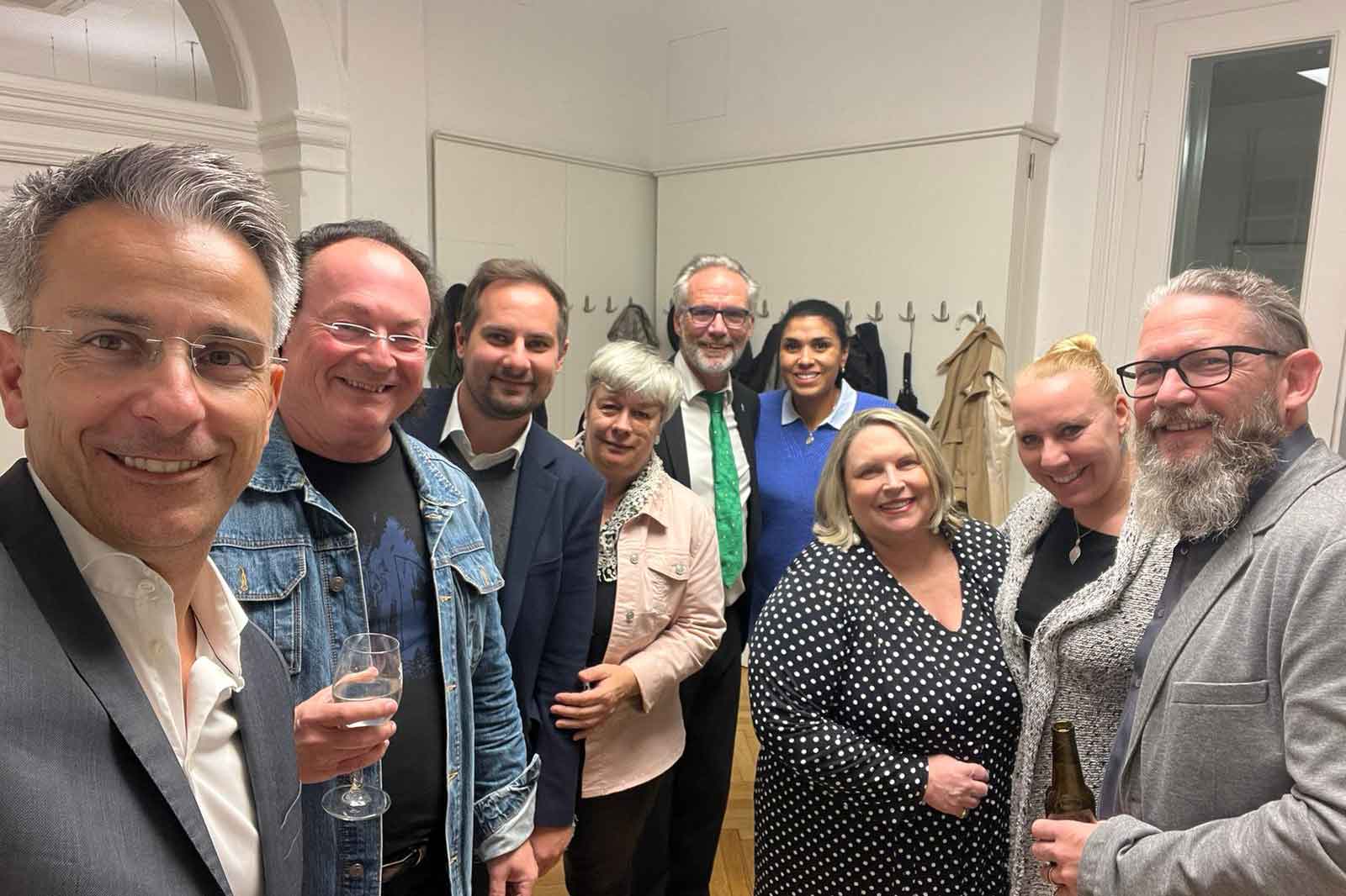 Walter Kriwetz und sein Team für den ersten Bezirk Graz
