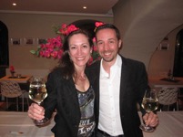 Allegra Wagner und GF Christian Glanzer Revita Bistro Graz